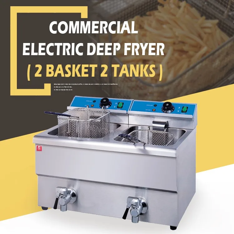 Commercial Electric Chicken Deep Fryer/electric Deep Frying Machine