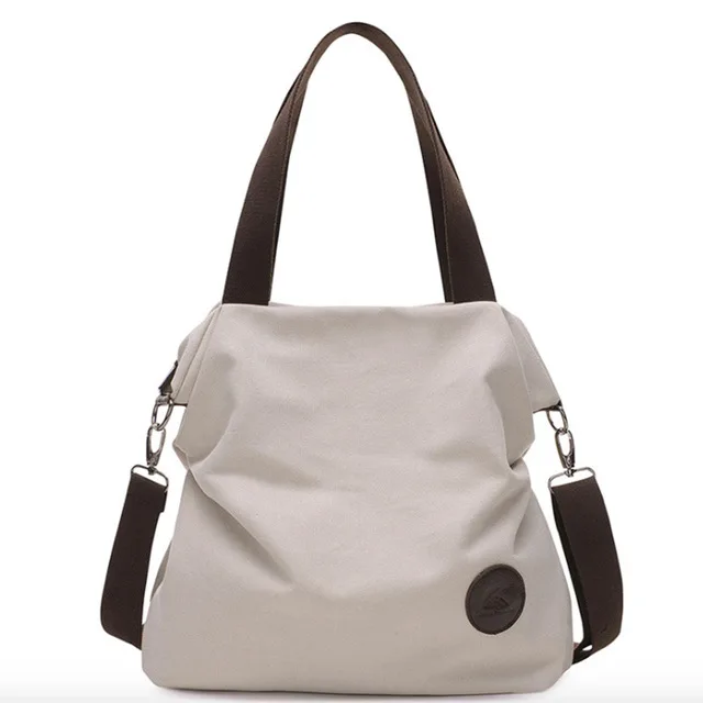 

Fashion Shoulder Canvas Bag Women Handbag Patchwork Casual Female Messenger Ladies