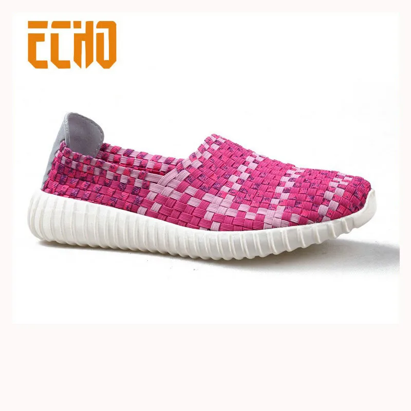 Slip On Sneakers Women Woven Casual Shoes Buy No Brand Sneakers,No
