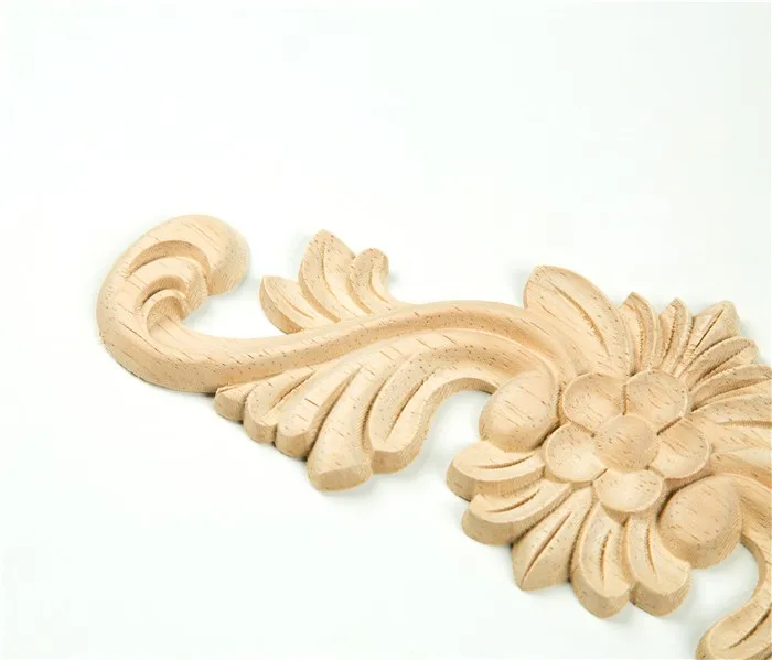 Acanthus Scroll Decorative Small Wood Applique For Cabinets - Buy Wood ...