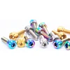 screws titanium,4-40 anodized color m3 anodized titanium screws,titanium set screws
