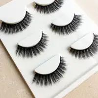 

Lash Packaging Premium Luxury 3D Mink Lashes Natural Mink Hair Eyelashes with Eyelash Box Packaging Private Label