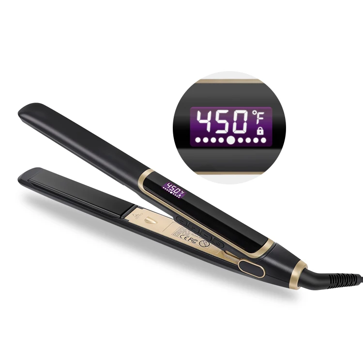 

Small Order Wholesale Tourmaline Ceramic Flat Irons with Logo