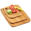 Chopping Board 100% Bamboo 3 Piece Wooden Set