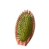 Double Sided Pin & Bristle Bamboo Brush for Dogs & Cats, Grooming Comb Cleans Pets Shedding & Dirt for Short Medium long hair