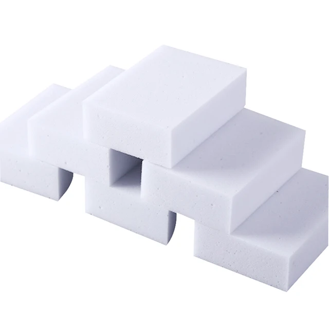 

nontoxic melamine foam 650pieces/carton factory supply free outer carton sponge magic eraser household cleaning products, White