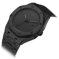 

Custom Stainless Steel 5Atm Waterproof Quartz Luxury Men Wrist Watch