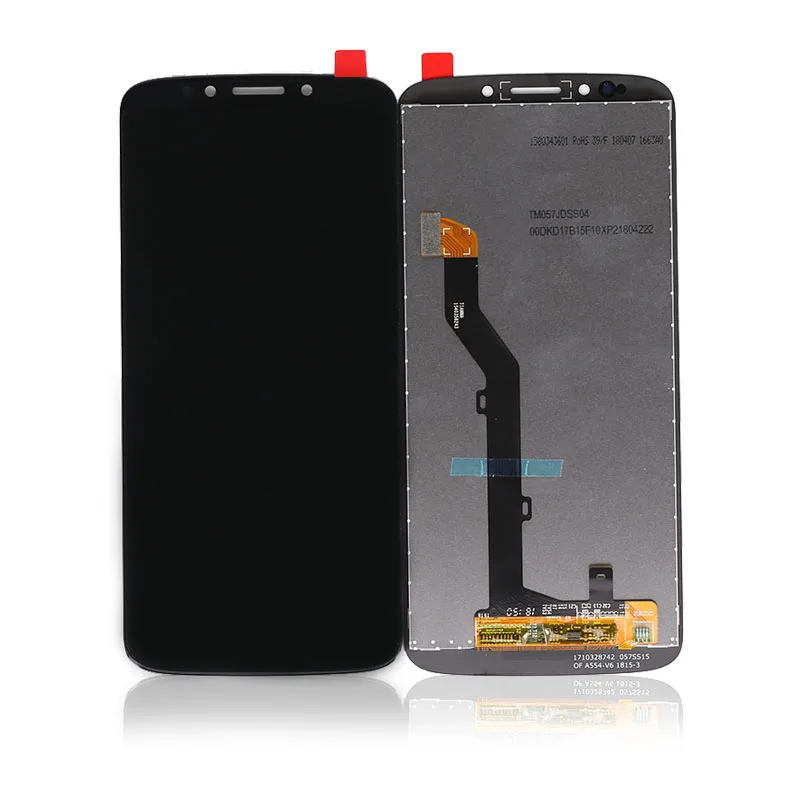 

LCD Pantalla For Motorola For Moto G6 Play XT1922 LCD Display Touch Screen Digitizer Assembly, Balck/gold