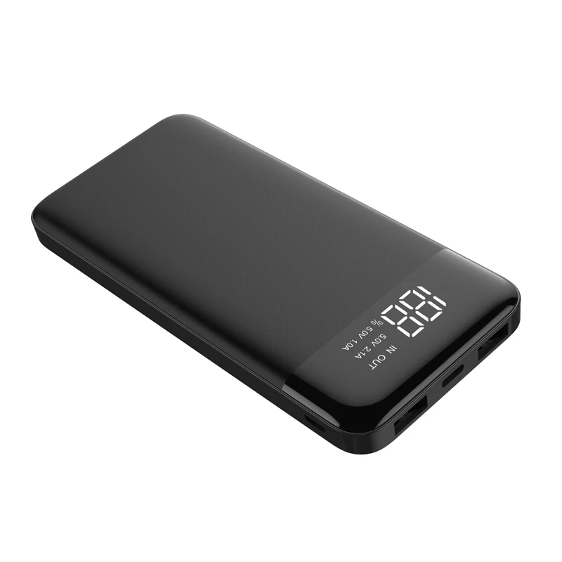 Type-c 12V Power Bank 10000 mAh Fast Charge Powerbanks QC3.0 Power Bank