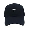 Wholesale Cross Hats Embroidered Dad Hat Adjustable Structured Baseball Cap For Men And Women Christian Church Hats Cap