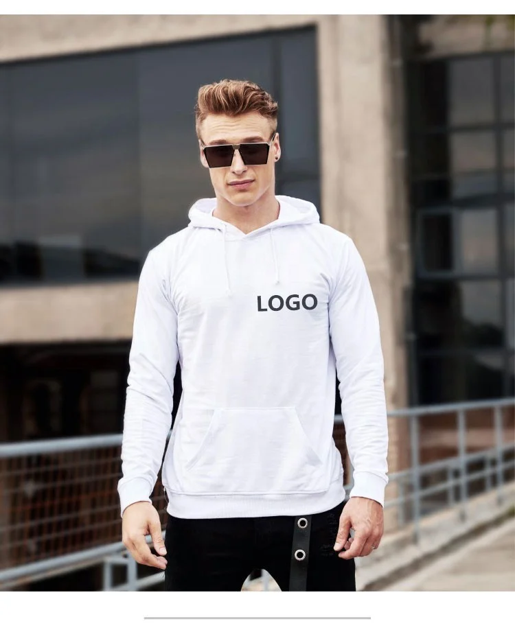 

High quality kpop pure color hoodies casual sweatshirts with hooded xxxxl custom logo printing hip hop hoodies