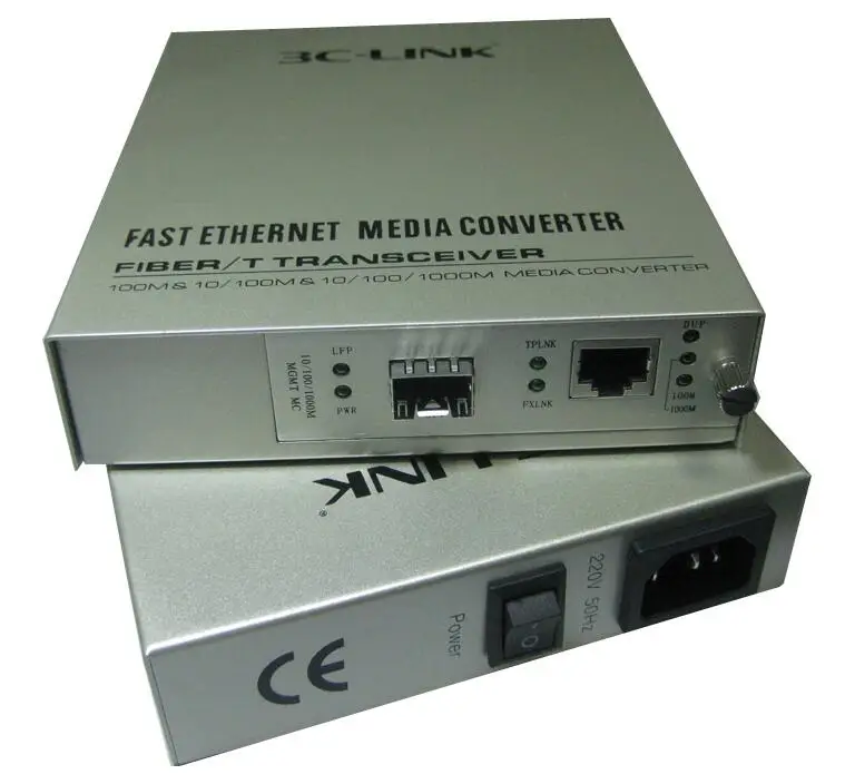 Utp Cat5/cat5e Cable Connecting Rj45 Fiber Optic 10/100/1000m Sfp