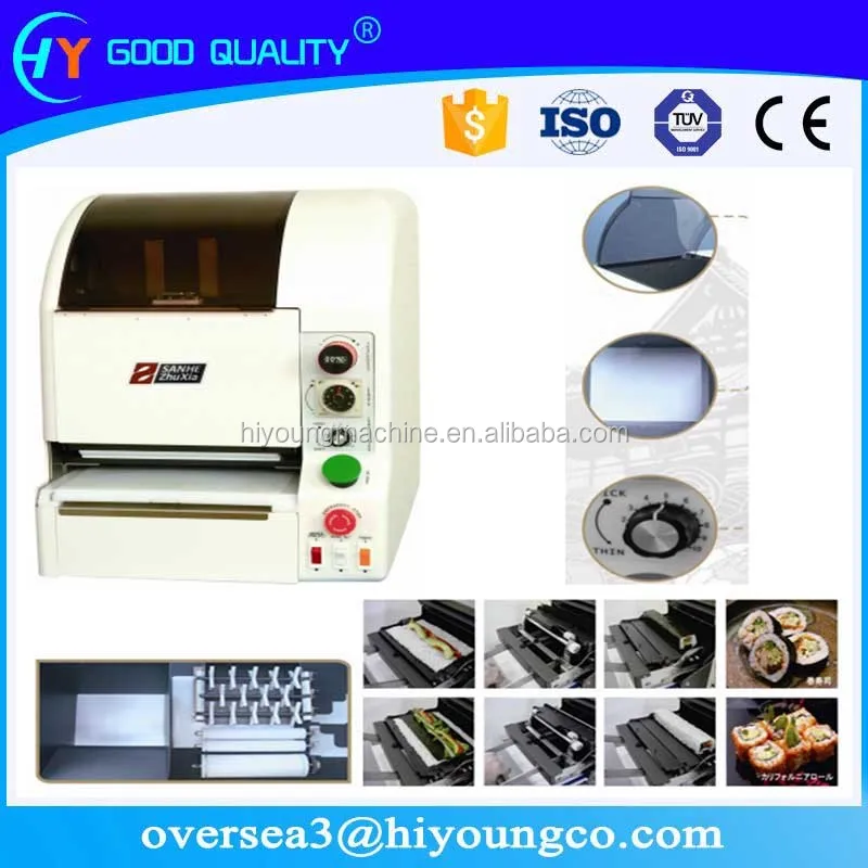 Buy Wholesale China Commercial Automatic Sushi Rice Sheet Machine