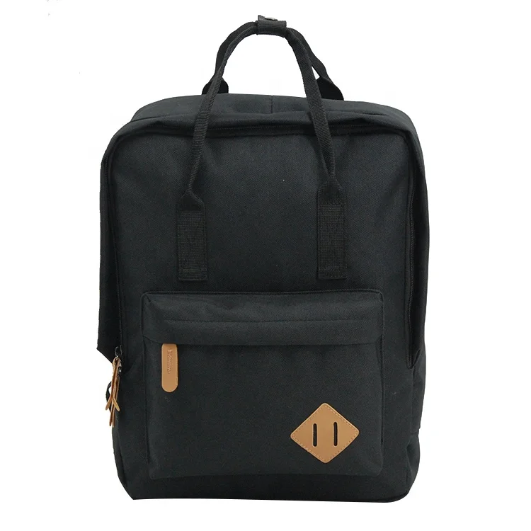 Fashionable Recycled Pet Black Shoulder School Bags Leisure Outdoor ...