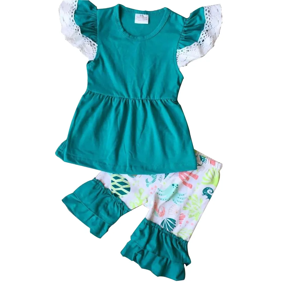 Boutique Children Clothing Boutique Outfits 100cotton Fabric Kids
