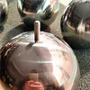 Customized and high polished Stainless steel hollow ball/sphere with screw