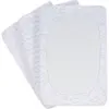 Good quality baby print cotton fabric portable crib sheet patchwork quilt bumper pad bottom dust ruffle cot set