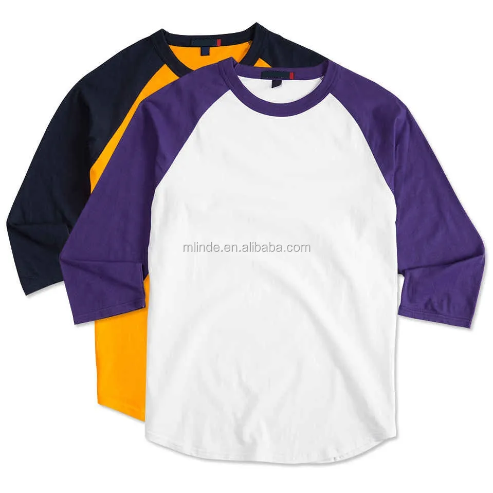 3/4 jersey shirts