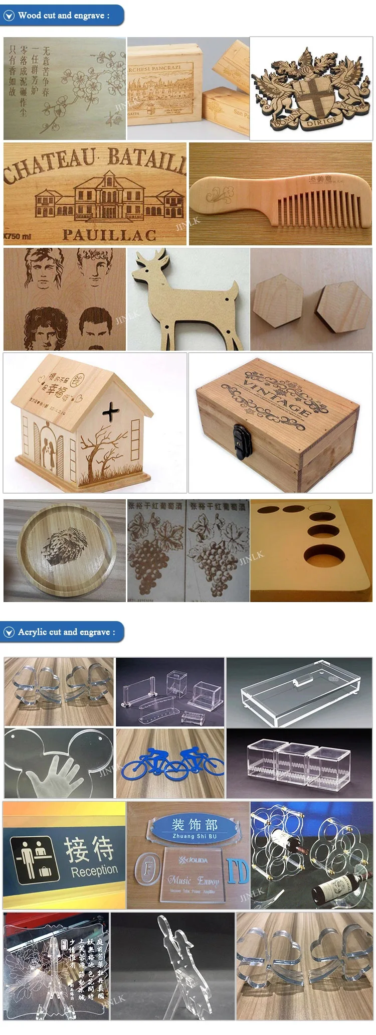 co2 laser cutting machine 1600*1000mm new model 90w 100w 130w 150w