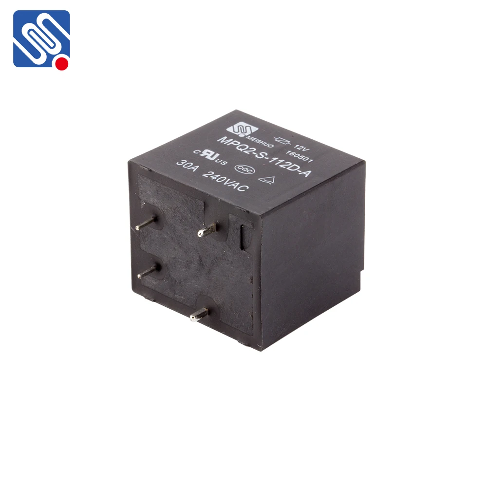MPQ2-S-112D-B Sealed Electromagnetic Relay PCB QC Miniature 30A 240VAC 12V 10A 4Pin T90