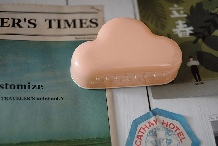 Digital clock cloud shape night light