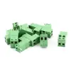 uxcell 10 Pcs AC 300V 10A PCB Screw Terminal Block Connector 5.08mm Pitch