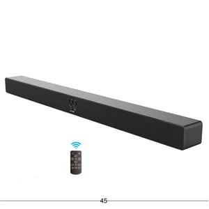 Wooden Wireless Bluetooth Sound Bar TV