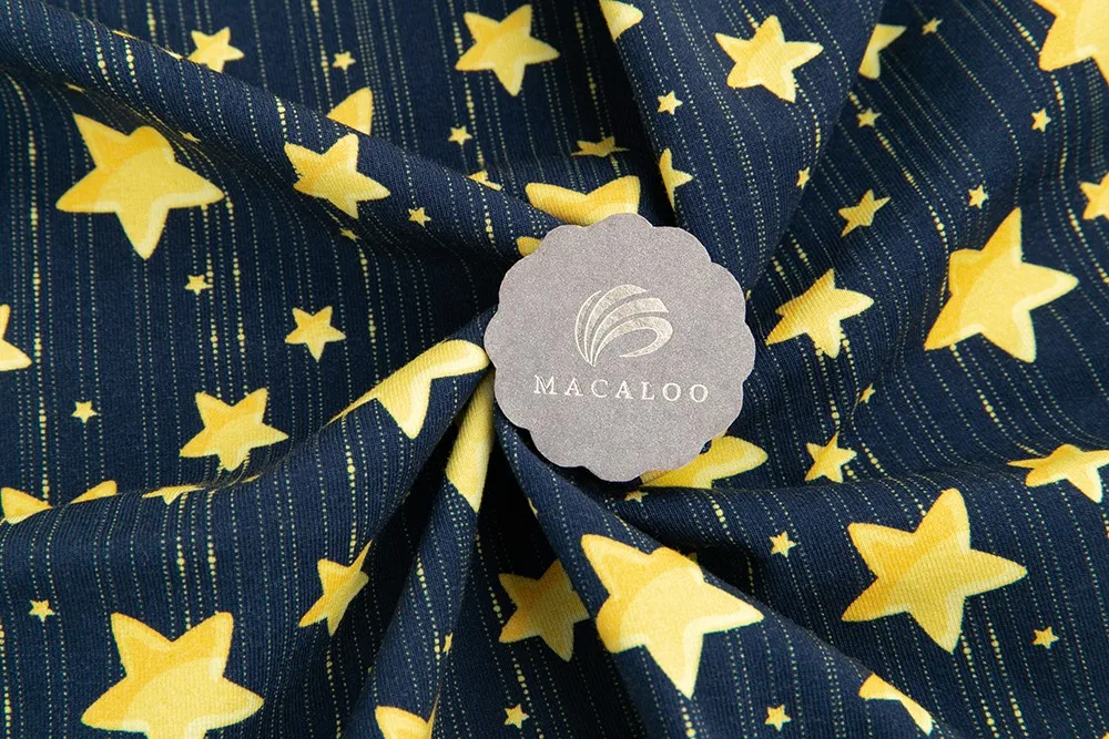 custom fabric printing stretch cotton jersey knit cloth material fabric