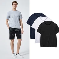

Wholesale Fashionable 100% Combed Cotton MEN'S T-Shirt Casual Summer Solid Color Blank Service Custom LOGO O-Neck T-shirts