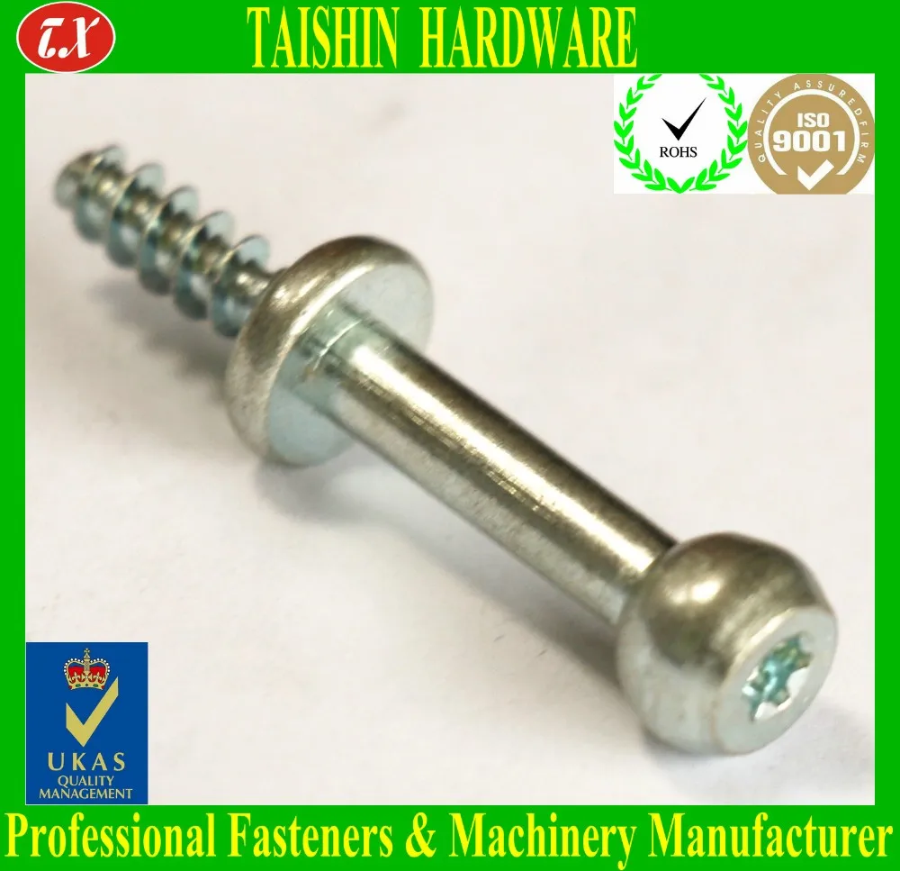 Torx Ball Head Self Tapping Wood Screw with Washer, View torx wood