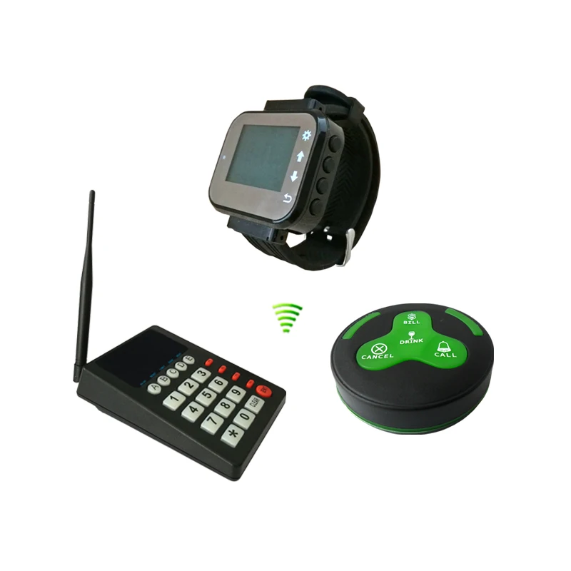 

Wireless waiter paging system Kitchen call waitress system