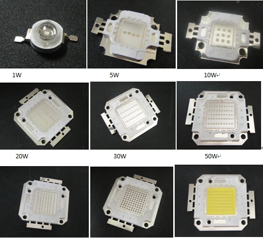 1w-100w LED chips