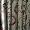 Heavy jacquard blackout curtain living room curtain from china supplier