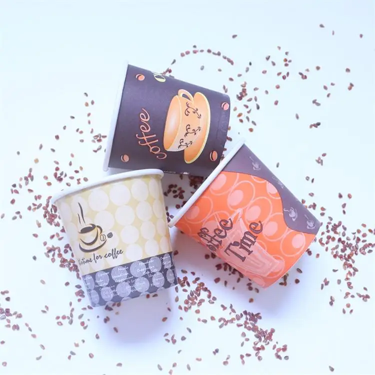 
paper factory custom disposable paper cup for hot drink 