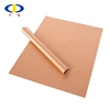 Heat resistant copper grill mat works on gas, charcoal, electric grill