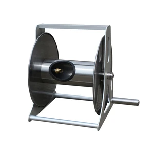 Image of Heavy Duty Wall-Mounted or Hand-Held Sturdy Garden Hose Reel