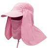 B5 Fishing Hat Outdoor Sport Hiking Visor Hat UV Protection Face Neck Cover Fishing Sun Protect Cap Best Quality