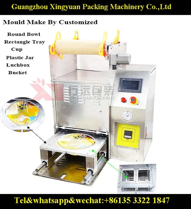 Desktop Semi Automatic Cup Sealing Machine/sealer Machine Feed With