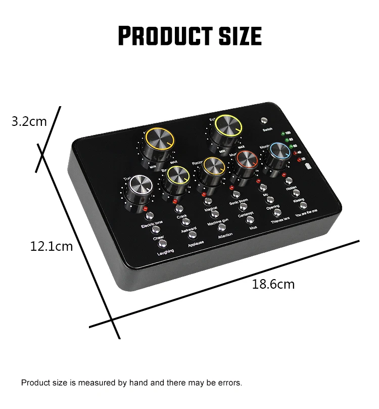 2019 Professional V10 Microphone Sound Card Buy Condenser Microphone