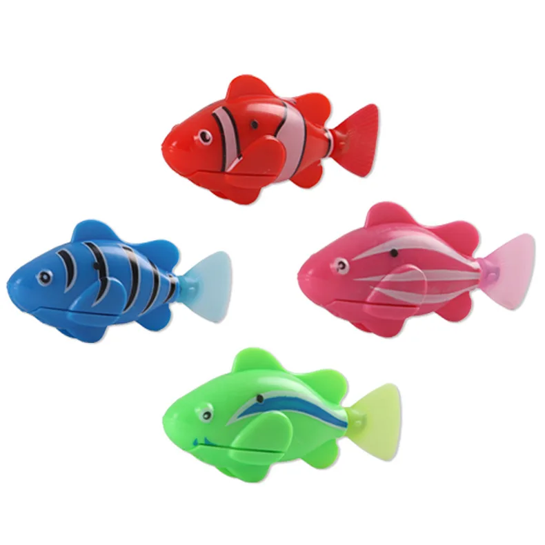 battery operated swimming fish