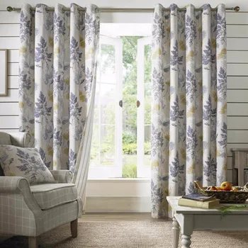 Lined Eyelet Curtains Home Decorating Ideas Interior Design