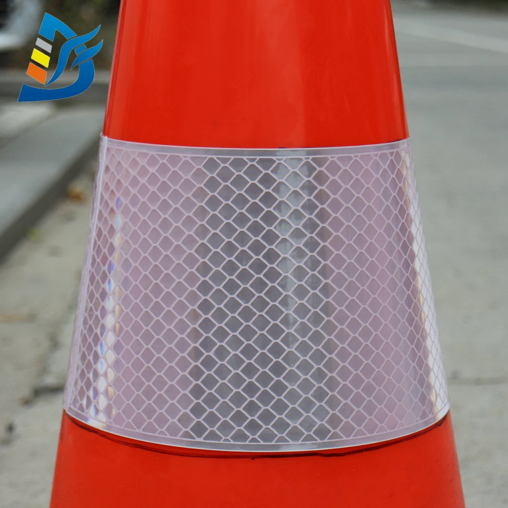 Custom Flexible High Visibility PVC Reflective Sleeve for Roadway ...