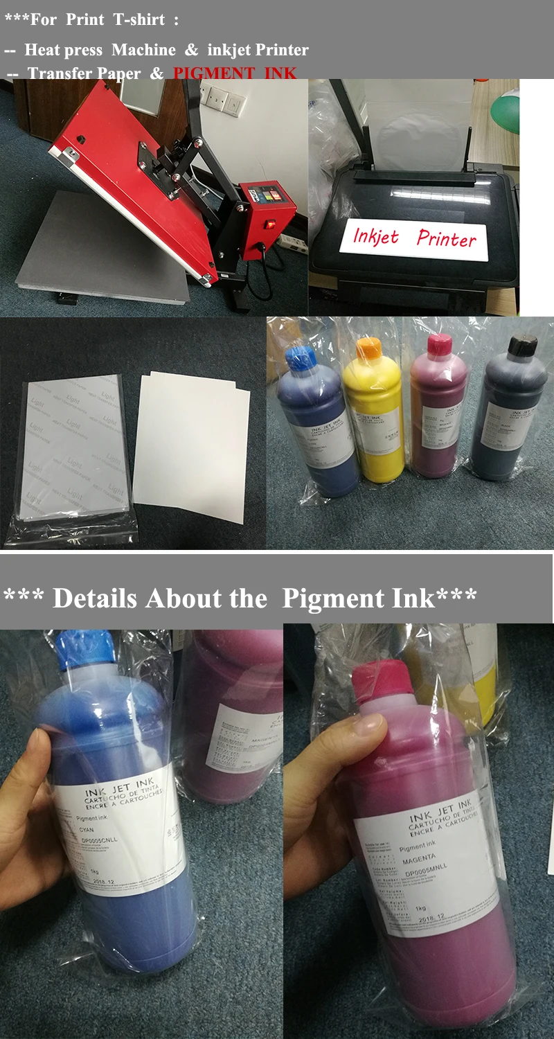 pigment ink for t shirt printing