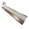 China directly sale anodized extrusion metal building material aluminum rain gutter
