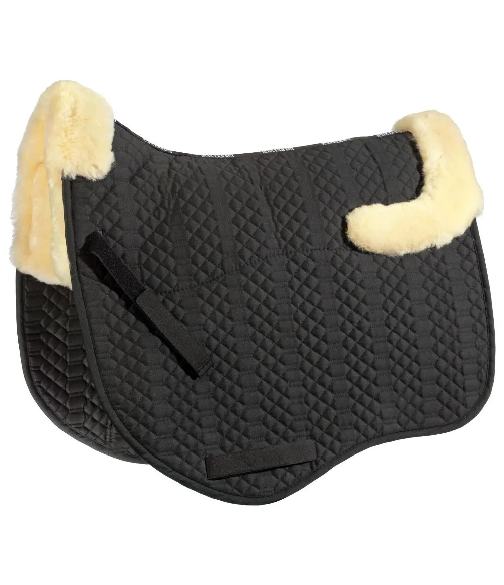 Horse Riding Sheepskin Wool Saddle Pads For Horses - Buy Saddle Pads ...