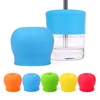 Silicone Sippy Lids For Baby Training Drinking Converts any Cup or Glass to a Sippy Cup