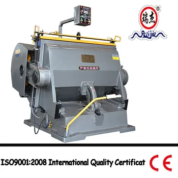 Paper Craft Cutting Machine Platen Press Die Cutting And Creasing ...