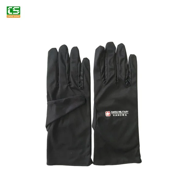 Microfiber Cleaning Jewelry Silver Nylon Gloves For Watch And Diamond