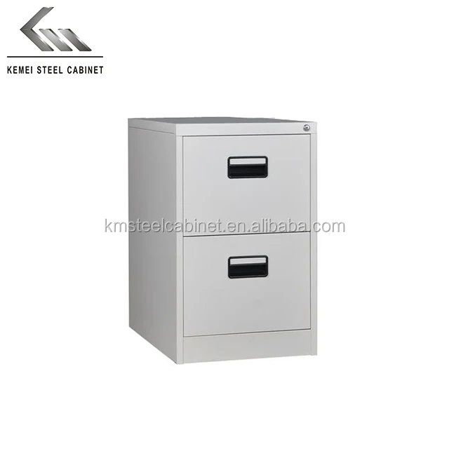 Commercial Office Steel 2 Drawer File Cabinet Metal Storage