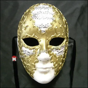 Men Masquerade Mask Original La Maschera Del Galeone Carnival Mask